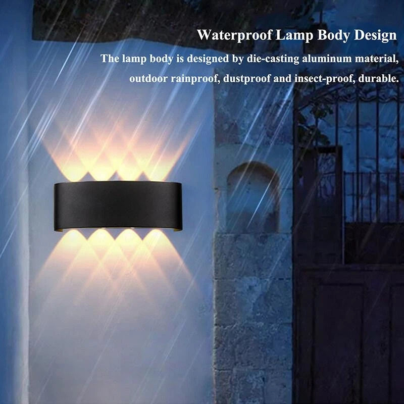 Waterproof IP66 Up And Down Lighting Garden Decoration