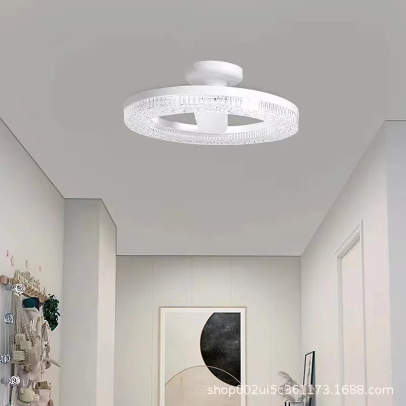 Aline LED ceiling light crystal