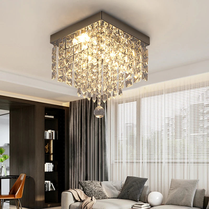 K9 Crystal Chandelier Led