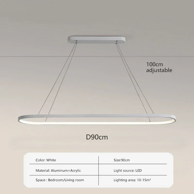 CETANT Elliptical Lighting Hanging Lights