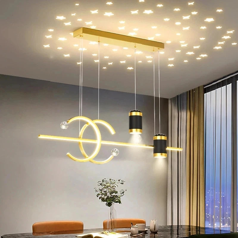 Modern Dining Room Pendant Light LED