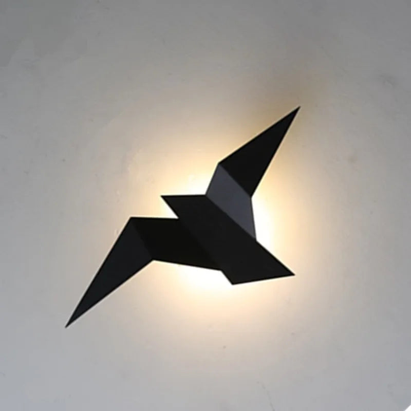 Nordic LED bird wall lamps For Home Stairs