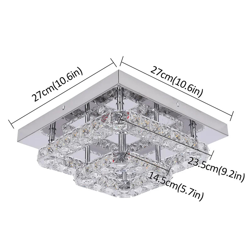 K9 Crystal Chandelier Led