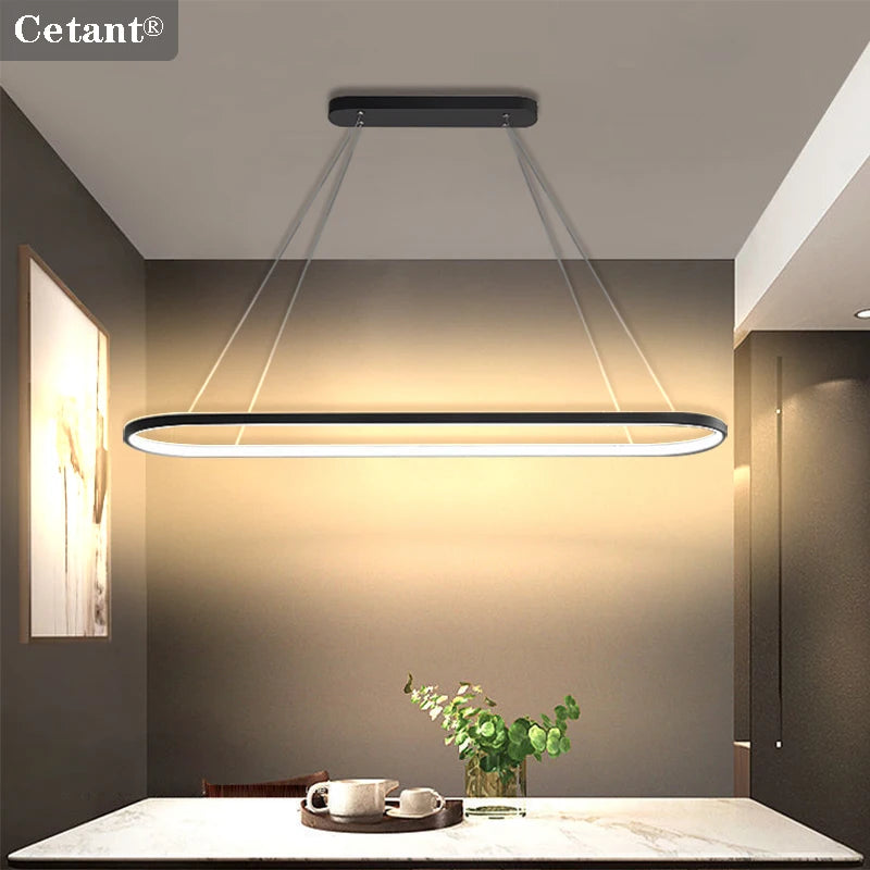 CETANT Elliptical Lighting Hanging Lights